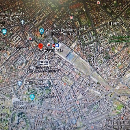 Hotel Nizza Roma Eksteriør bilde